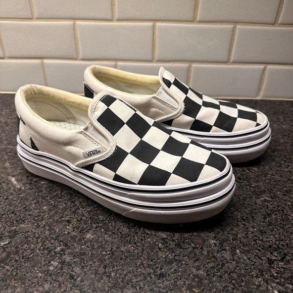 Vans Shoes - Women’s Vans Super ComfyCush Slip-On “Big Classics Checker”